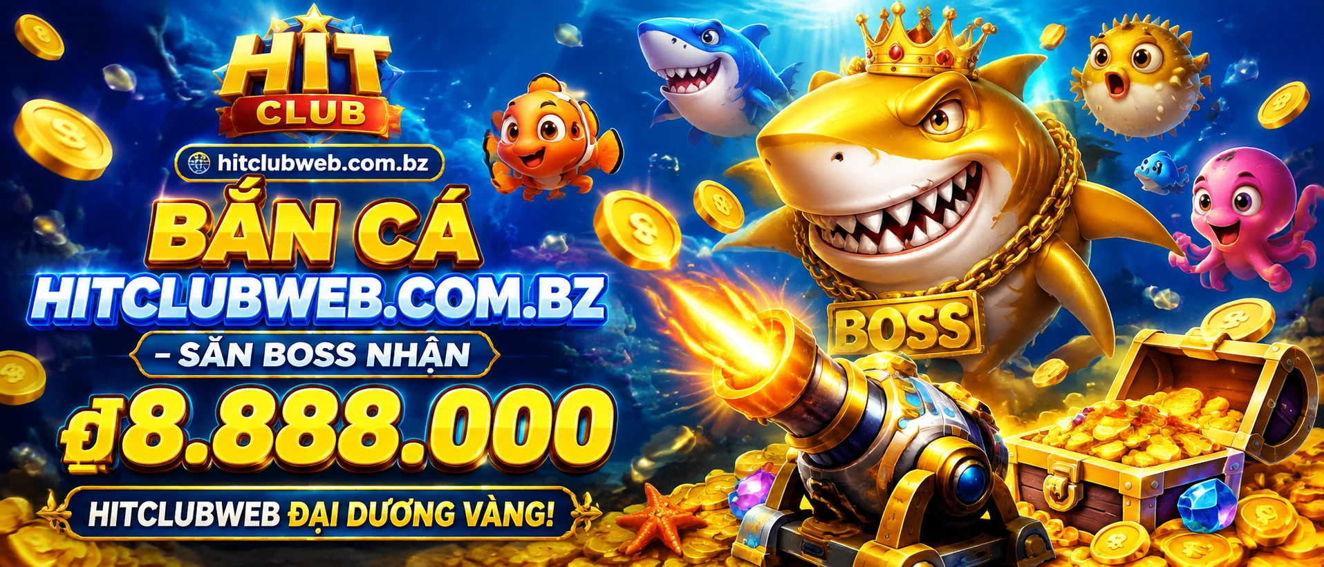 Bắn Cá với giao diện game và nhịp chơi rõ