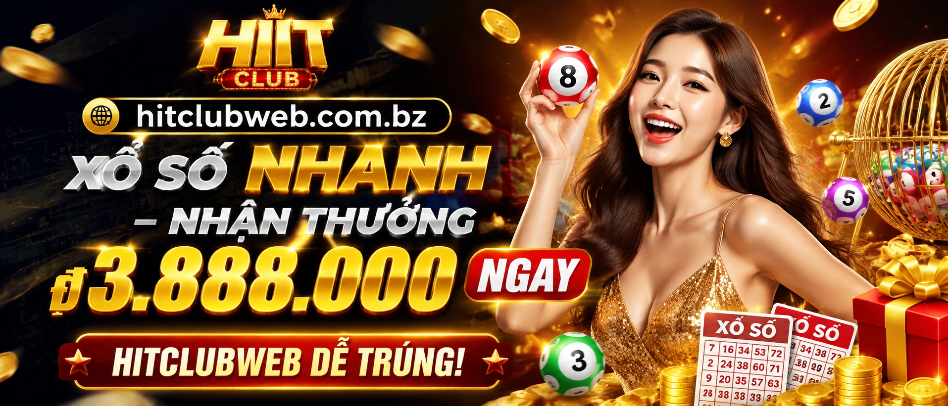 Khu vực tra cứu kết quả xổ số HITCLUBWEB